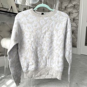 Aqua cashmere sweater